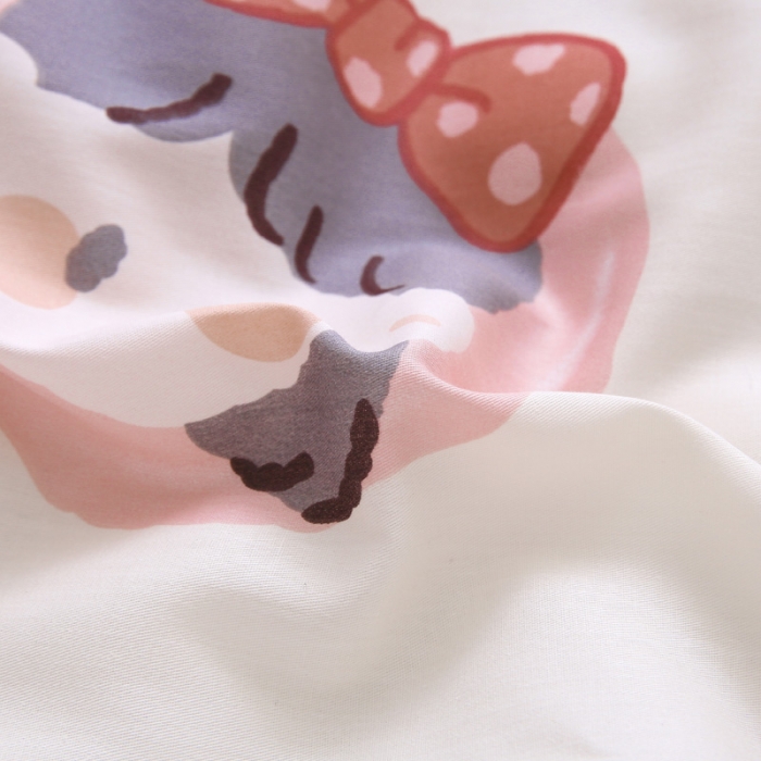 91家纺网 家纺一手货源 找家纺 绵庭家纺 2022新款幼儿园全棉多件套 蜜桃女孩