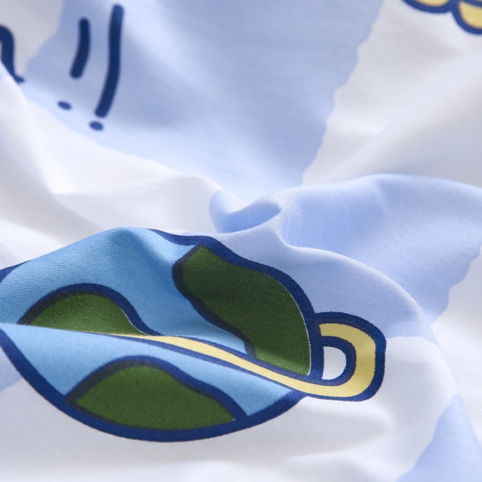 91家纺网 家纺一手货源 找家纺 绵庭家纺 2022新款幼儿园全棉多件套 太空女孩