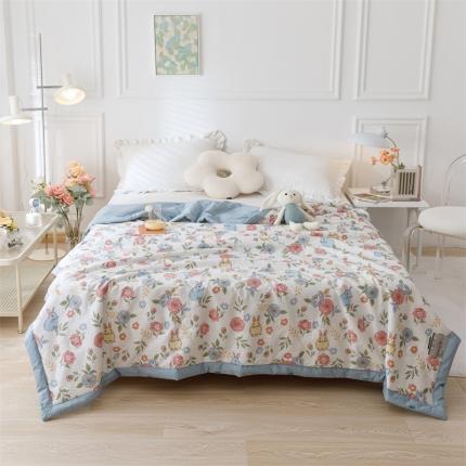 91家纺网 家纺一手货源 找家纺 （总）兄弟坊 2022新款正宗全棉新疆棉花印花夏被