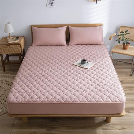 91家纺网 家纺一手货源 找家纺 （总）蓝巢 2022新款全棉水洗棉加棉床笠