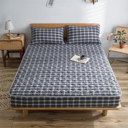 91家纺网 家纺一手货源 找家纺 （总）蓝巢 2022新款全棉水洗棉加棉床笠