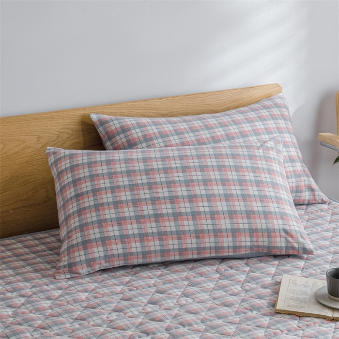 91家纺网 家纺一手货源 找家纺 蓝巢 2022新款全棉水洗棉加棉床笠 贝拉粉