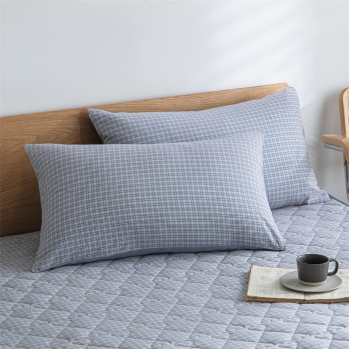 91家纺网 家纺一手货源 找家纺 蓝巢 2022新款全棉水洗棉加棉床笠 雅喏兰