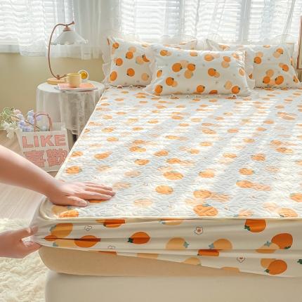 91家纺网 家纺一手货源 找家纺 总-简宜家居2022新款纯棉夹棉单品床笠