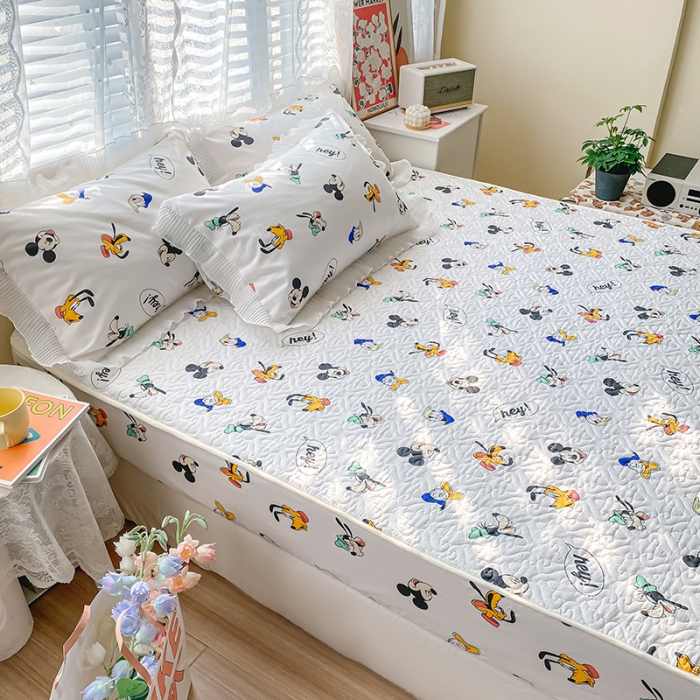 91家纺网 家纺一手货源 找家纺 总-简宜家居2022新款纯棉夹棉单品床笠