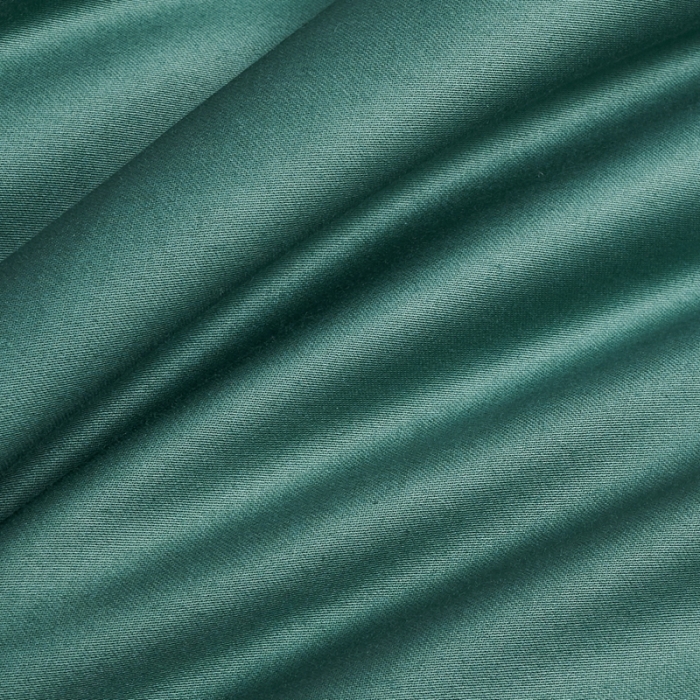 91家纺网 家纺一手货源 找家纺 顾家家居新款60长绒棉双拼全棉四件套纯棉纯色孔雀绿-粉黛