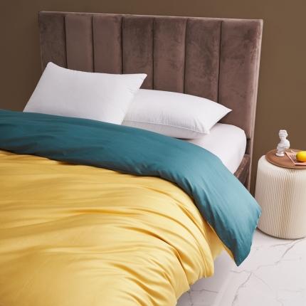 91家纺网 家纺一手货源 找家纺 （总）顾家家居 2023新款60长绒棉双拼全棉单被套纯棉