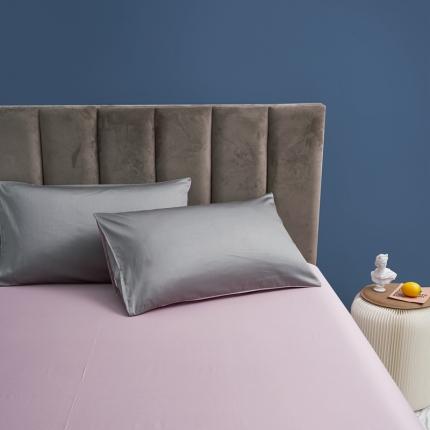 91家纺网 家纺一手货源 找家纺 顾家家居 2023新款60长绒棉双拼枕套48*74cm一对