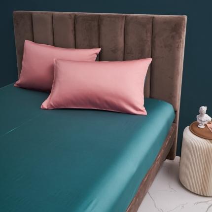 91家纺网 家纺一手货源 找家纺 顾家家居 2023新款60长绒棉双拼枕套48*74cm一对