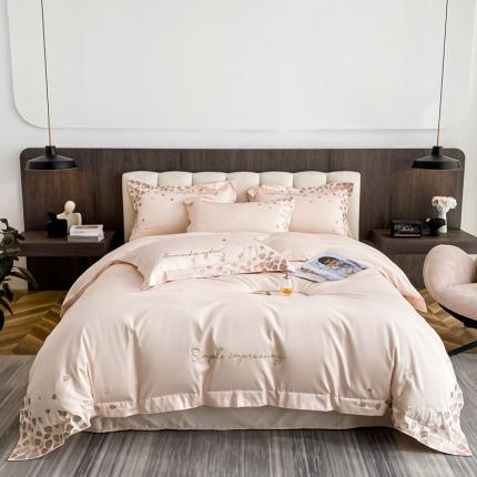 91家纺网 家纺一手货源 找家纺 （总）爱缦 2022耀影系列100支长绒棉奥棉四件套