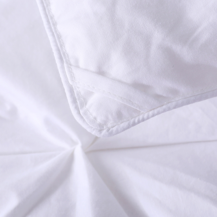 91家纺网 家纺一手货源 找家纺 羽仙子全棉扭花款羽绒被鹅绒被被芯春秋被冬被直播供货量大可谈 经典白