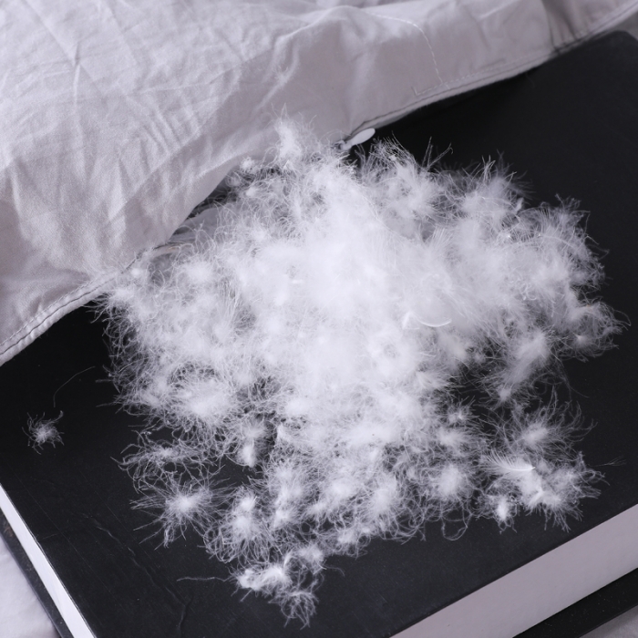 91家纺网 家纺一手货源 找家纺 羽仙子全棉扭花款羽绒被鹅绒被被芯春秋被冬被直播供货量大可谈 绅士灰