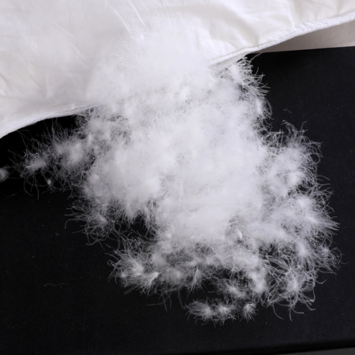 91家纺网 家纺一手货源 找家纺 羽仙子2023全棉羽绒被白鹅绒冬被加厚被子被芯 经典白