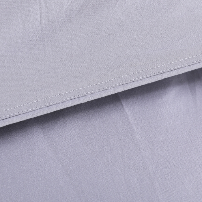 91家纺网 家纺一手货源 找家纺 羽仙子2023全棉羽绒被白鹅绒冬被加厚被子被芯 绅士灰