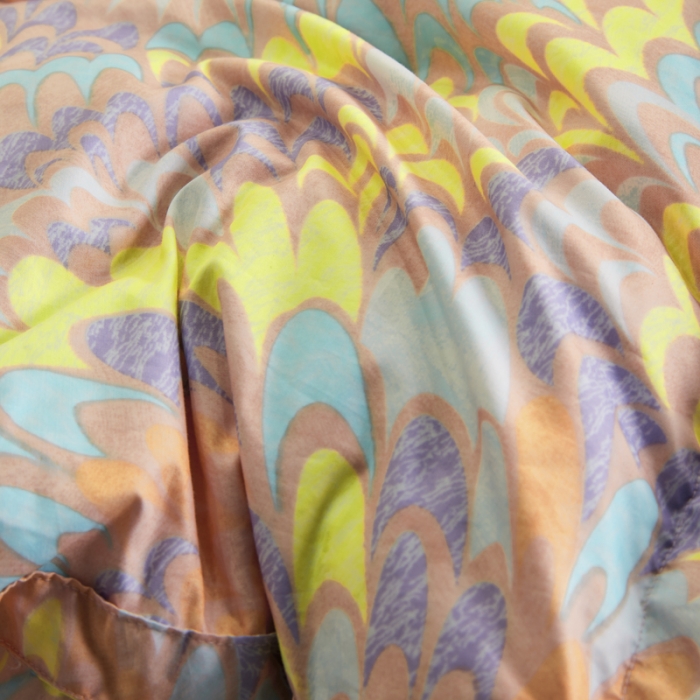 91家纺网 家纺一手货源 找家纺 （总）羽仙子2023新款孔雀开屏羽绒被芯被子冬被春秋被