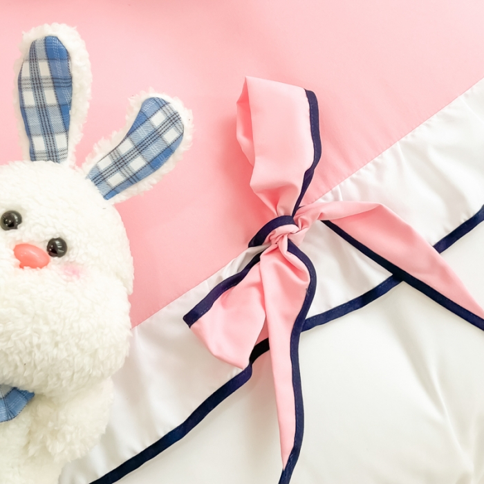 91家纺网 家纺一手货源 找家纺 慕语家纺 2023新款亲肤磨毛高支高密四件套-小幸运 浅玉