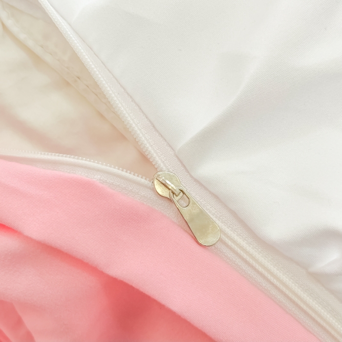 91家纺网 家纺一手货源 找家纺 慕语家纺 2023新款亲肤磨毛高支高密四件套-小幸运 浅玉