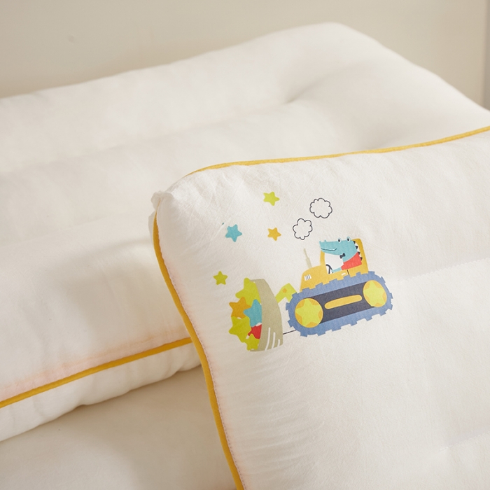 91家纺网 家纺一手货源 找家纺 荷马之梦 2022新款源本系列-原棉抗菌枕 星星工程队