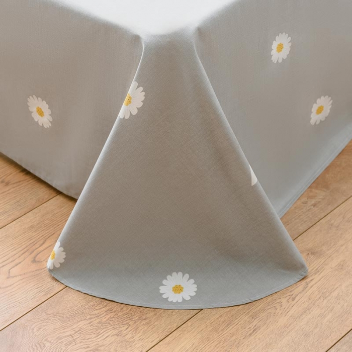 91家纺网 家纺一手货源 找家纺 尚帛 2024新款全棉12868印花四件套 花漾-黄