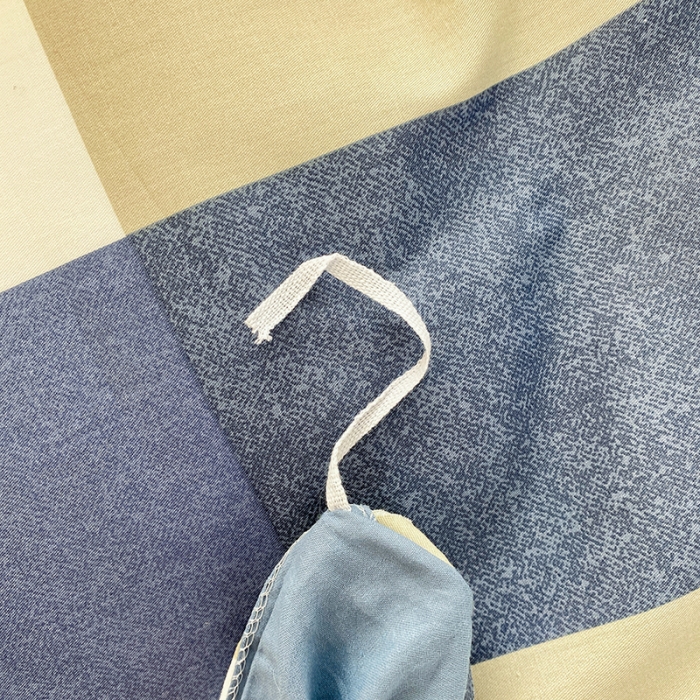 91家纺网 家纺一手货源 找家纺 尚帛 2024新款全棉12868印花四件套 曼迪-蓝