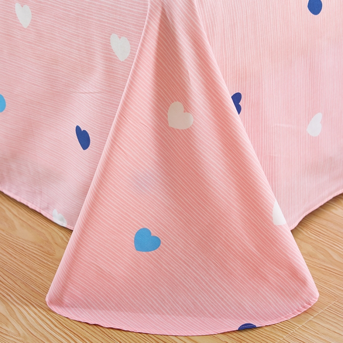 91家纺网 家纺一手货源 找家纺 尚帛 2024新款全棉12868印花四件套 蜜糖甜心