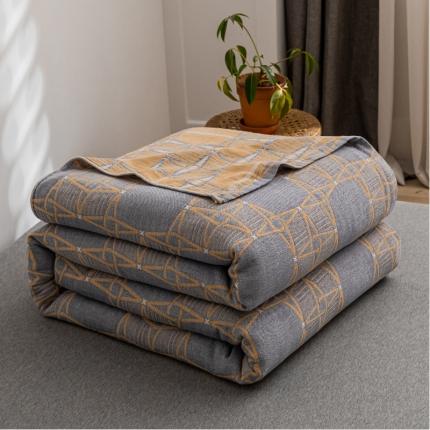 91家纺网 家纺一手货源 找家纺 （总）朴尔家纺 2022新款主推三层水洗棉纱布毛巾被