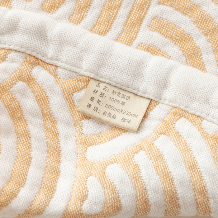 91家纺网 家纺一手货源 找家纺 朴尔家纺 2022新款四层韩版碎花风全棉纱布毛巾被 花亭玉暖-绿