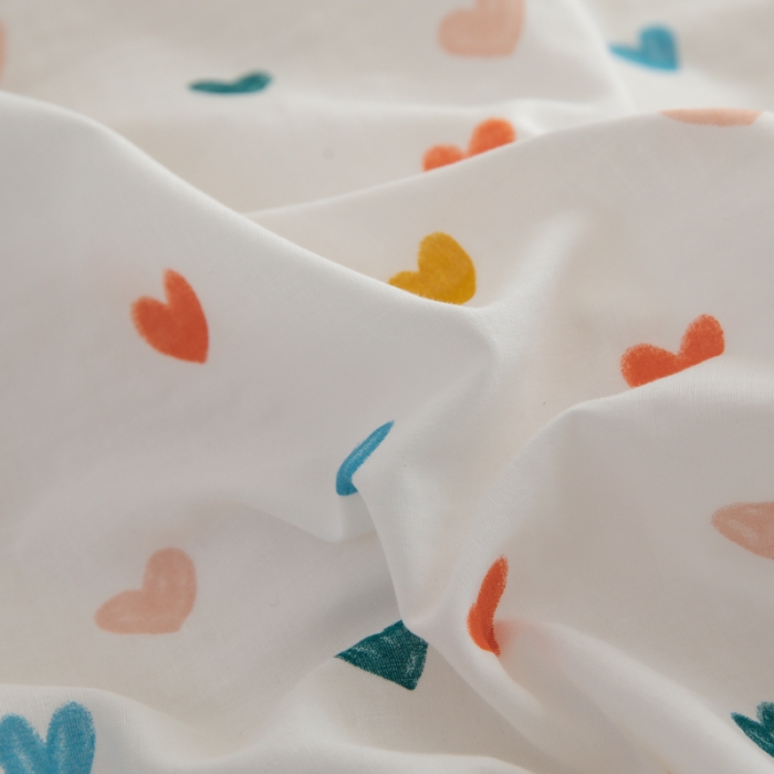 91家纺网 家纺一手货源 找家纺 淑女公社家纺 2022新款双层纱流苏花边款四件套 波波心动