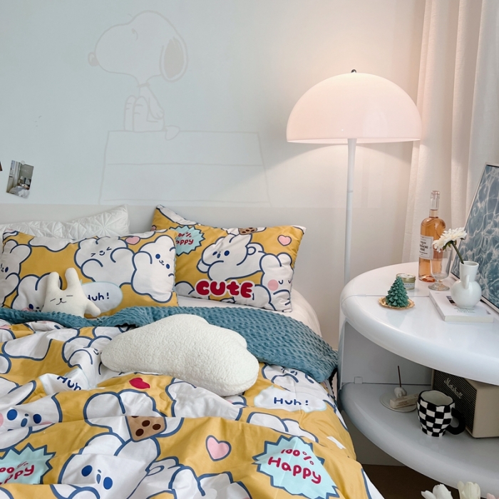 91家纺网 家纺一手货源 找家纺 （总）星期八 2022新款豆豆夏被包边款系列二