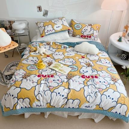 （总）星期八 2022新款豆豆夏被包边款系列二