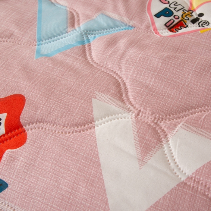 91家纺网 家纺一手货源 找家纺 爱派 2022新款磨毛印花夏凉被夏被空调被 花开半夏(粉)