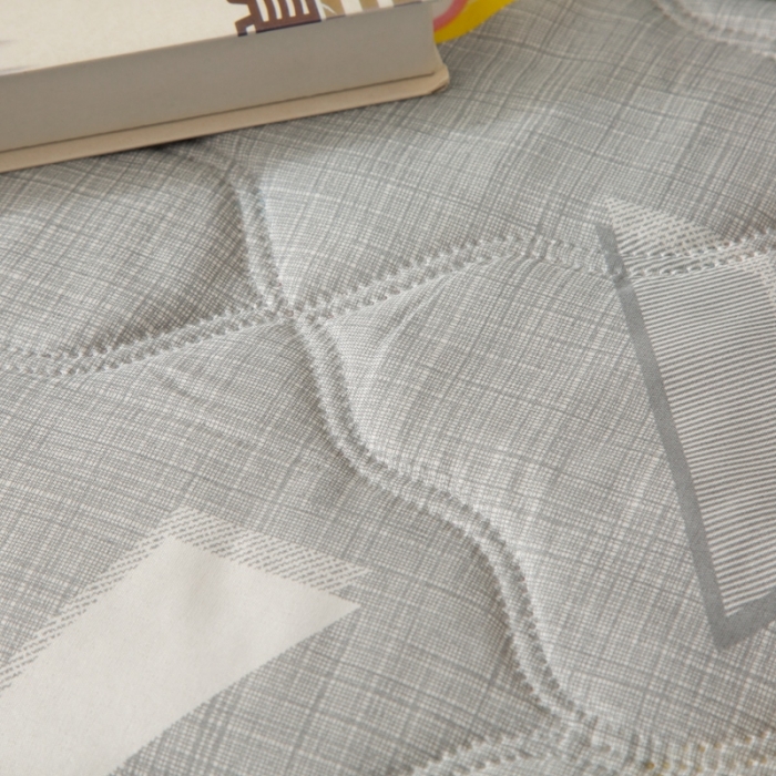 91家纺网 家纺一手货源 找家纺 爱派 2022新款磨毛印花夏凉被夏被空调被 花开半夏(灰)