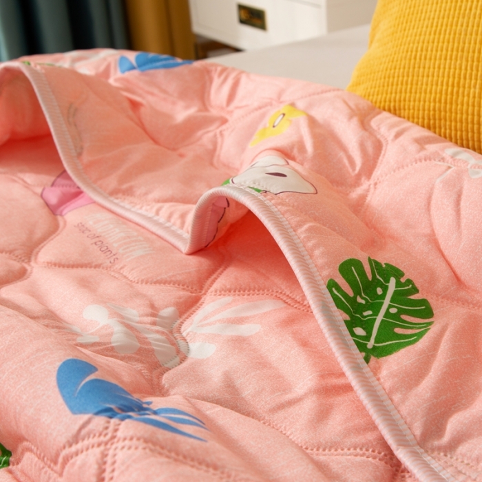 91家纺网 家纺一手货源 找家纺 爱派 2022新款磨毛印花夏凉被夏被空调被 青蛙王子