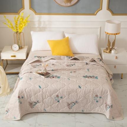 91家纺网 家纺一手货源 找家纺 (总)爱派 2022新款磨毛印花夏凉被夏被空调被被子被芯