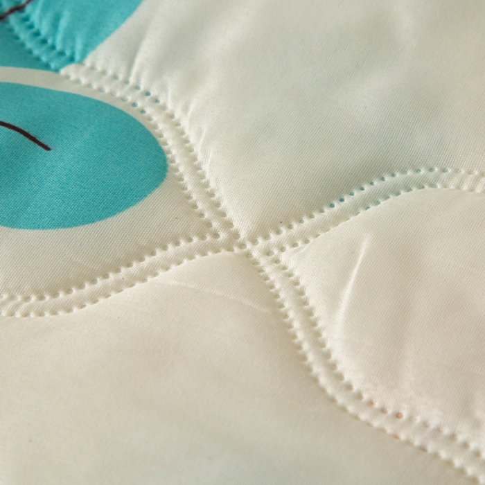 91家纺网 家纺一手货源 找家纺 爱派 2022新款磨毛印花夏凉被夏被空调被 叶叶情深