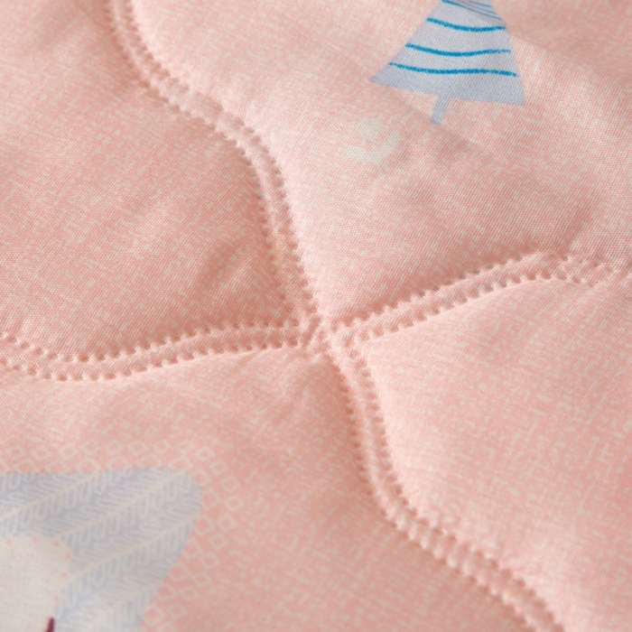 91家纺网 家纺一手货源 找家纺 爱派 2022新款磨毛印花夏凉被夏被空调被 一鹿有你