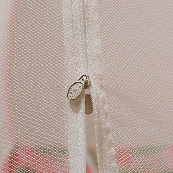 91家纺网 家纺一手货源 找家纺 博诺蚊帐 2022新款免安装钢丝印花蚊帐 叶语