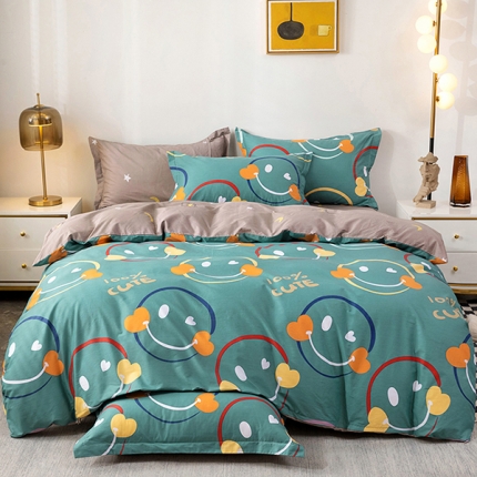 91家纺网 家纺一手货源 找家纺 （总1）星期三 2021新款卡通系列全棉13372四件套（加老板微信有会员价）