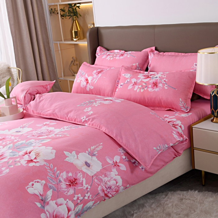 91家纺网 家纺一手货源 找家纺 梵巢家纺 芦荟棉单被套 繁花似锦