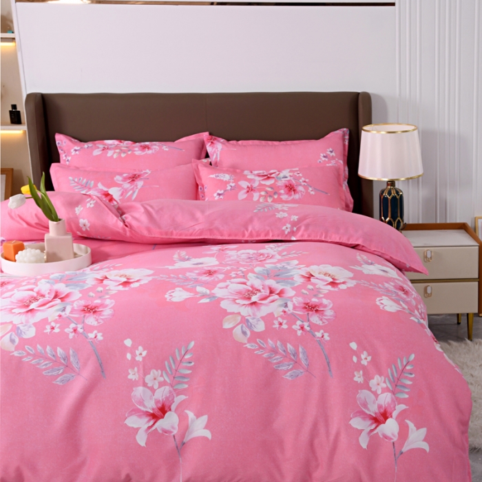 91家纺网 家纺一手货源 找家纺 梵巢家纺 芦荟棉单被套 繁花似锦