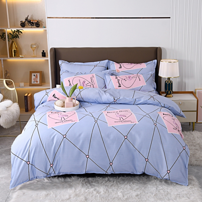 91家纺网 家纺一手货源 找家纺 梵巢家纺 芦荟棉单被套 吉祥鹤