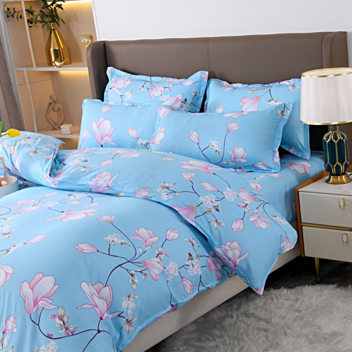 91家纺网 家纺一手货源 找家纺 梵巢家纺 芦荟棉单被套 空谷悠香