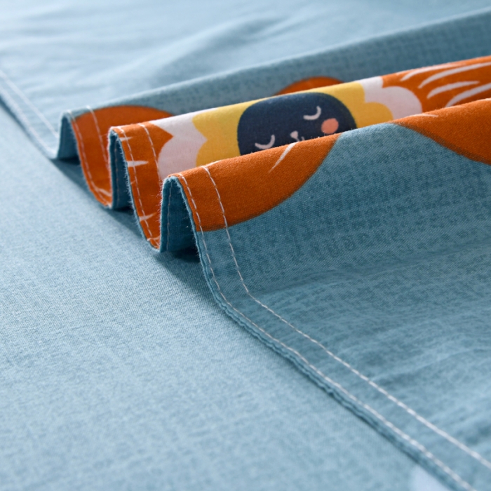 91家纺网 家纺一手货源 找家纺 梵巢家纺 芦荟棉单被套 萌朵