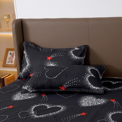 梵巢 芦荟棉单枕套48*74cm 心芯恋