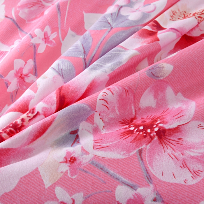 91家纺网 家纺一手货源 找家纺 梵巢家纺 芦荟棉单床单 繁花似锦