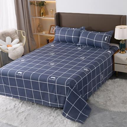 梵巢家纺 芦荟棉单床单 格慕