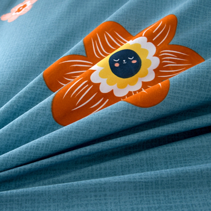 91家纺网 家纺一手货源 找家纺 梵巢家纺 芦荟棉四件套 萌朵