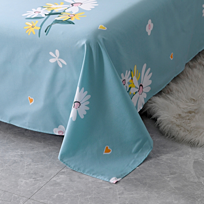 91家纺网 家纺一手货源 找家纺 梵巢家纺 芦荟棉四件套 被套床单 枕套 雏菊花开