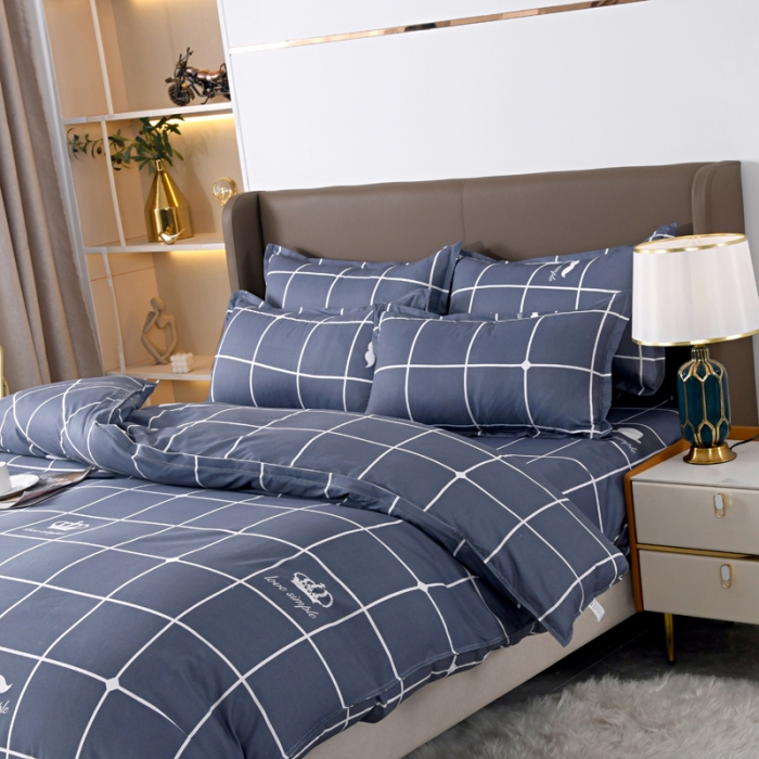 91家纺网 家纺一手货源 找家纺 梵巢家纺 芦荟棉四件套 格慕