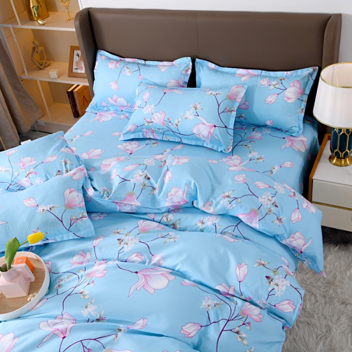 91家纺网 家纺一手货源 找家纺 梵巢家纺 芦荟棉四件套 空谷悠香